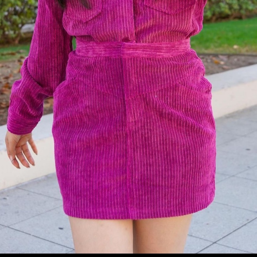 Boutique corduroy skirt